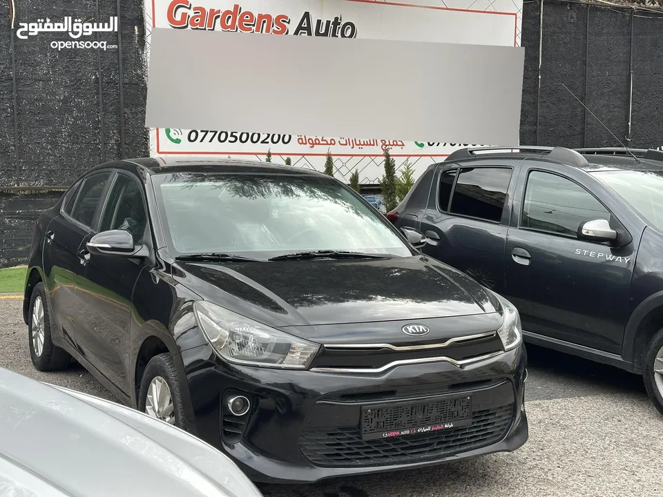 Kia Rio 2018 كيا ريو 2018 فحص كامل دفعة تبدء من 1500 د قسط  ع الهوية 180