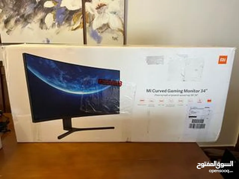 Xiaomi curved monitor 4k 144h