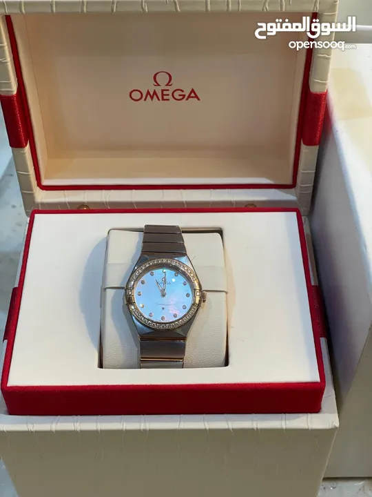 ساعة اوميغا نسائية ( omega watch )