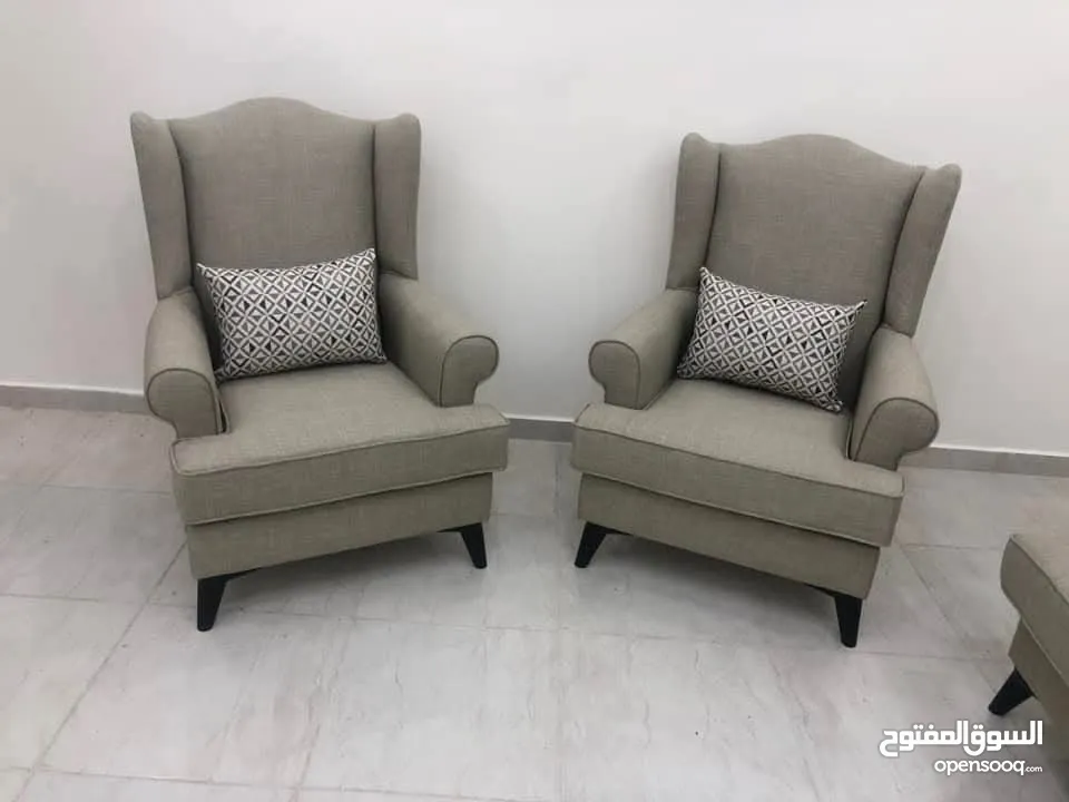 طقم كنب امريكي 7مقاعد فاخر جدا
