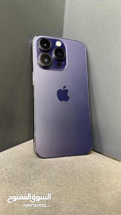 I PHONE 14 PRO 256 GB USED مستعمل  بطارية ‎%‎95 شبه جديد  مكفول اسبوعين