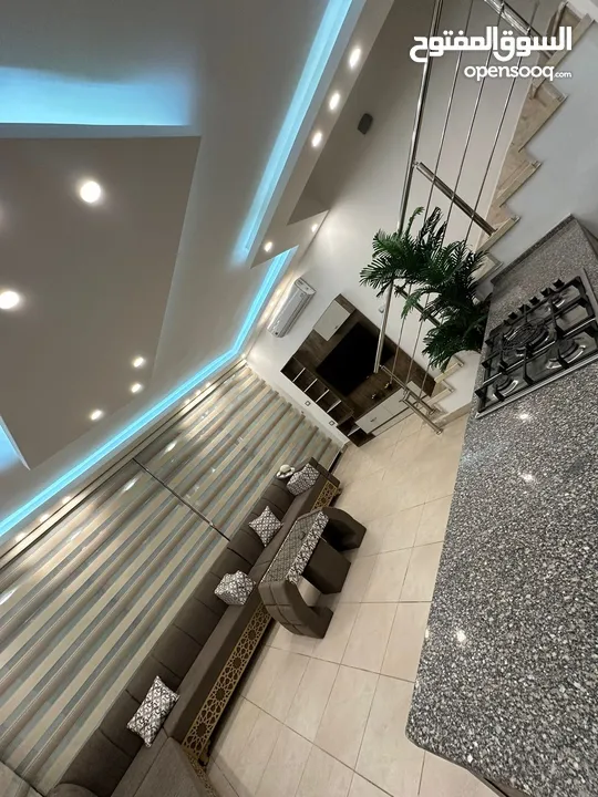 شاليه مسك - Misk Chalet للايجار / خدمات (vip) موقع واطلالة مميزة يبعد عن مرج الحمام 18 دقيقة