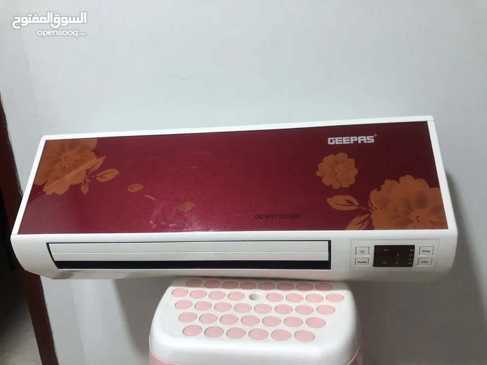 Geepas wall heater with remote for sale