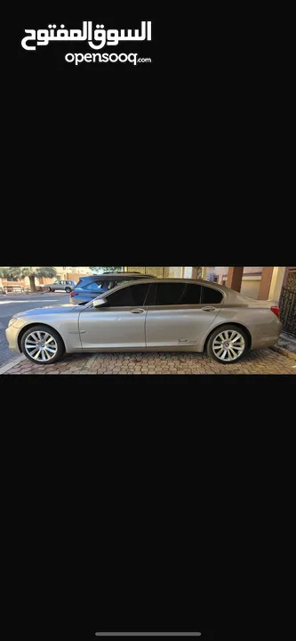 للبيع BMW740 i موديل 2010 شرط الفحص بدي فيه قطعه او قطعتين ممكن صبغ وكاله