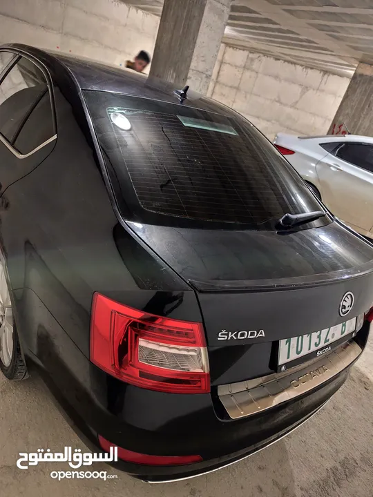 سكودا اوكتافيا 2014 اتماتيك فحص نخب دهان شركه