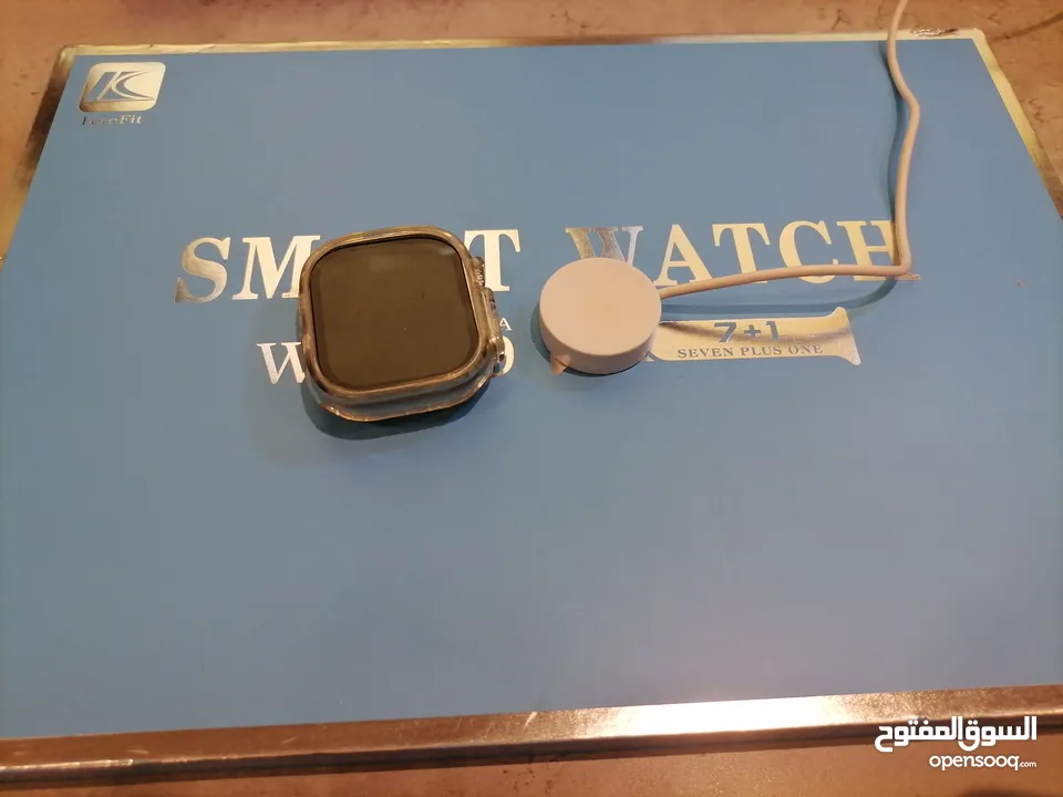 ساعة يد ذكية للبيع ULTRA WS-X9 مستعملة حالة ممتازة بالكرتون وكل الملحقات موجودة