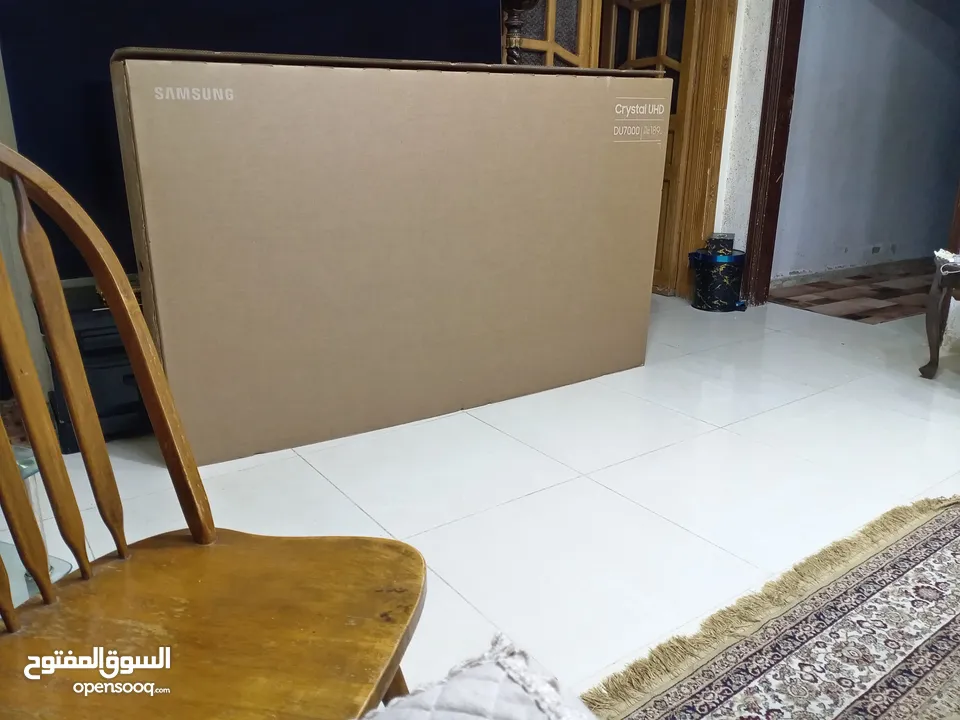 سامسونغ 75انش كرستال فريملس رسيفر داخلي جديد