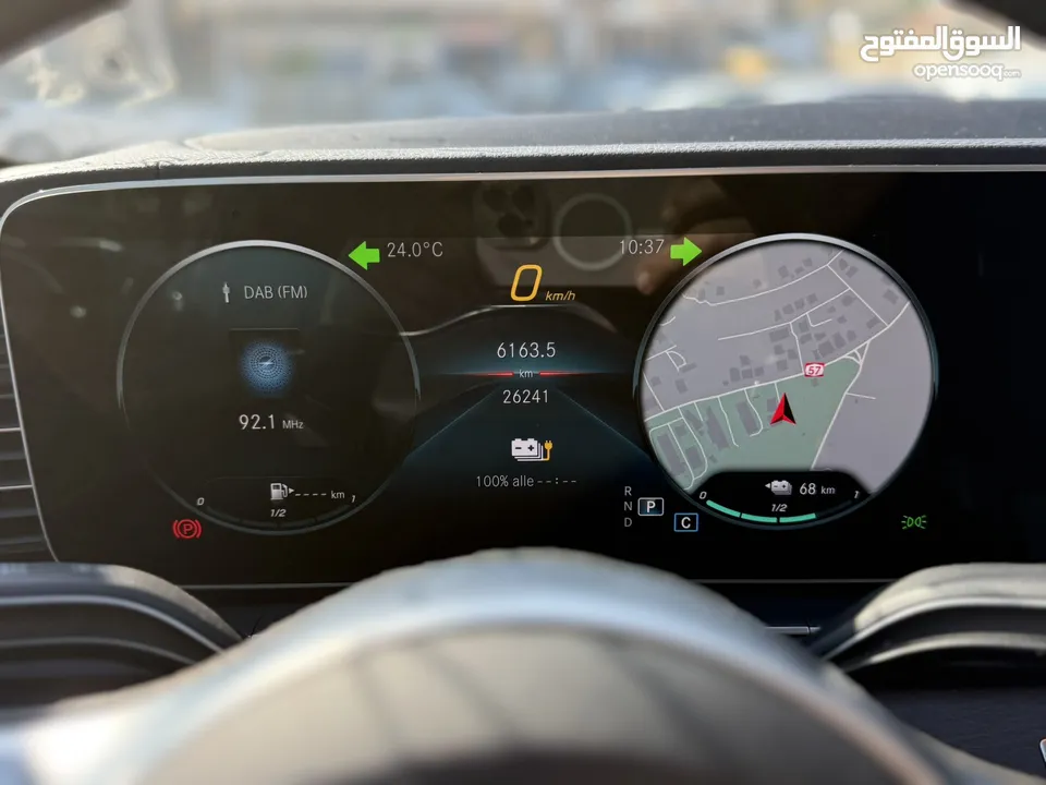 مارسيدس GLE 350 de ترخيص 2022 محرك 2000 هايبرد plug in(ديزل+كهرباء) جير أوتوماتيك 314 حصان