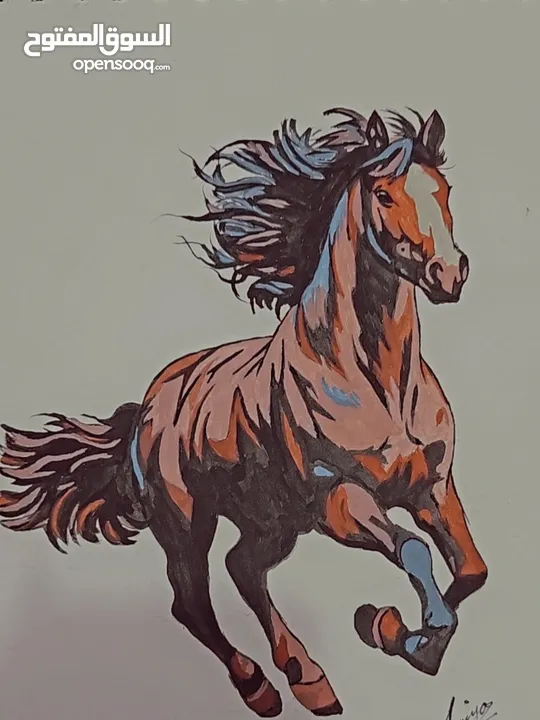 Horse painting