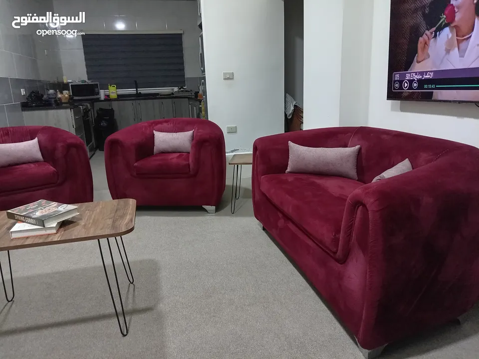طقم كنب موديل امريكي فاخرااا تفصيل استعمال عرسان للبيع بسعر مغري