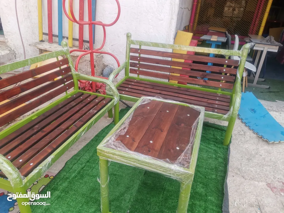 العاب خارجية سيفتي بالوان جذابة مراجيح وسحاسيل