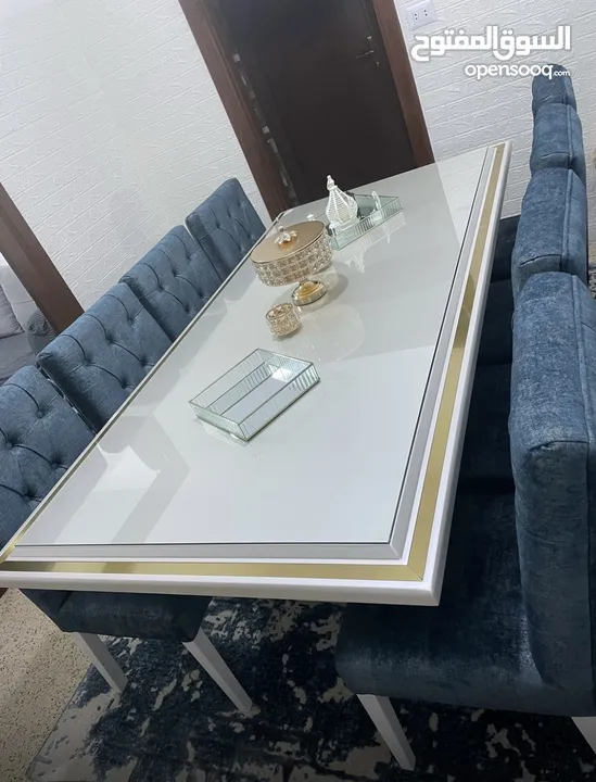 غرفة سفرة 8 كراسي