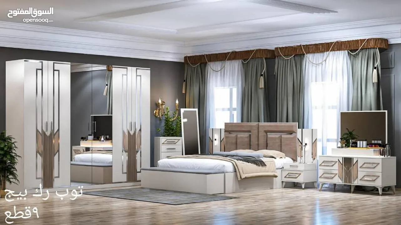 غرف نوم  تركي بتصاميم إيطالي اشكال واحجام مختلفه