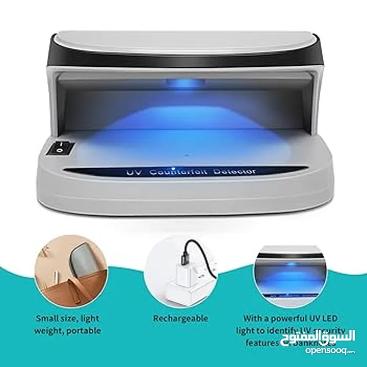 كاشف العملة المزورة   MODEL NO. AL-09  UV DETECTOR