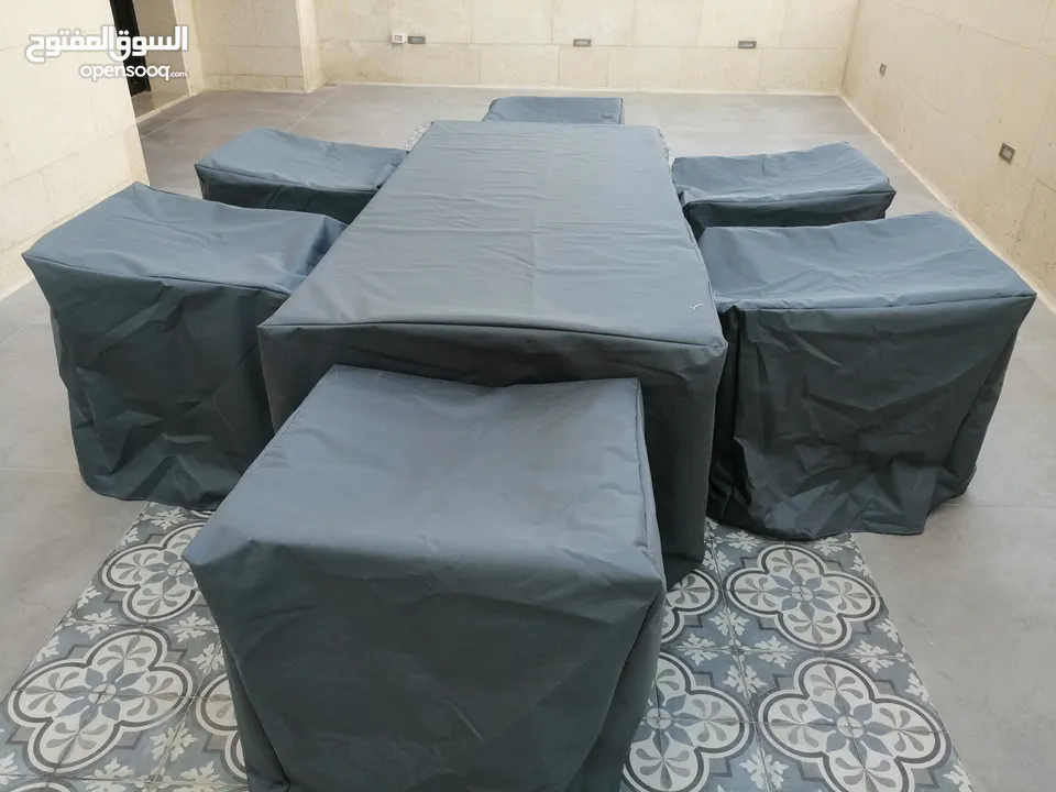 شوادر ومظلات خارجية واشرعة وبيرجولا وجميع مستلزمات التظليل الخارجي تنجيد مراجيح واطقم راتان