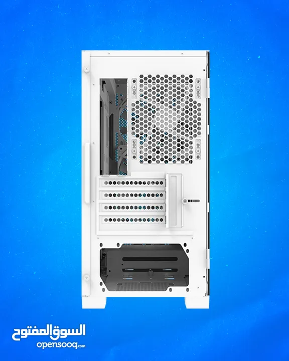 Montech Air 100 ARGB All White Gaming Case - كيس جيمينج باللون الابيض !