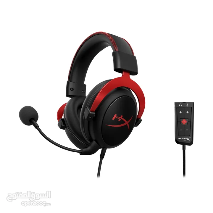 سماعة هايبر اكس كلاود 2 محيطيه سلكي - HYPER X CLOUD II 7.1 VIRTUAL SURROUND WIRED HEADSET