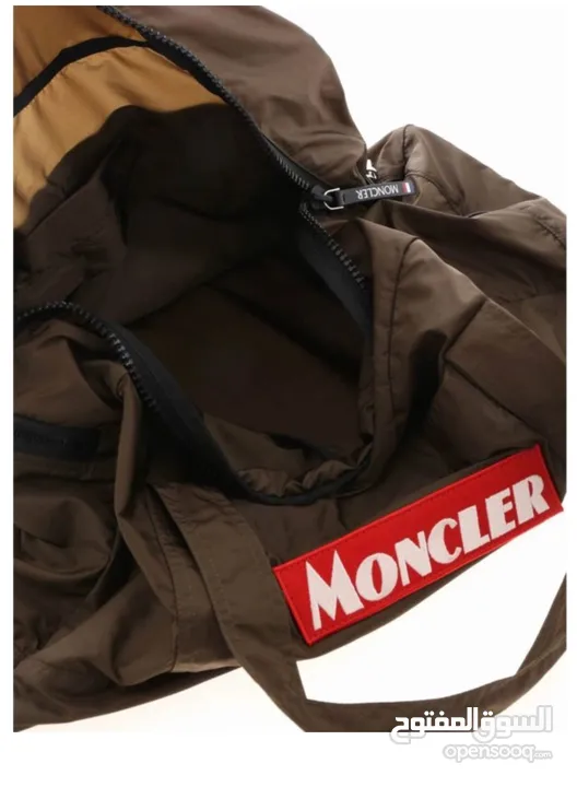 Moncler Dark green travel bag