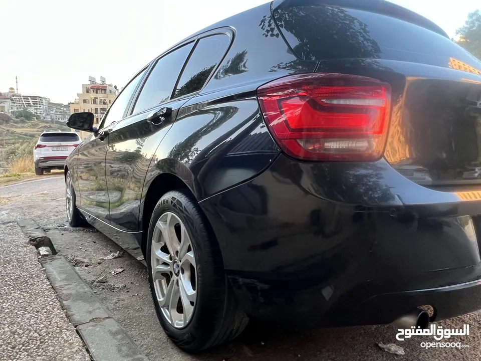 سيارة بي ام دبليو المانية من طراز BMW116i موديل 2016