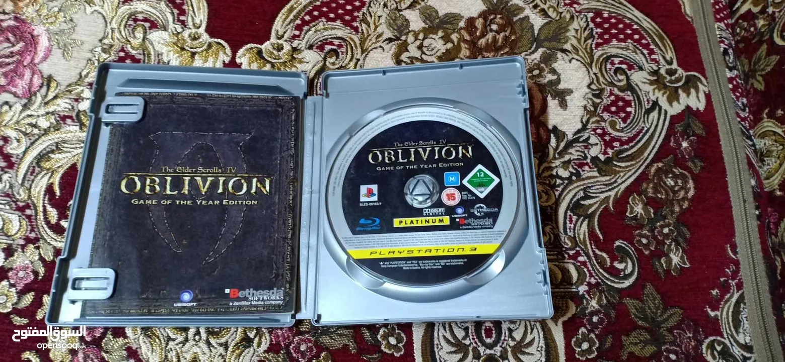 استعمال ثلاث أيام لعبة رهيبة جدا  The elder scrolls IV : Oblivion - platinum [import anglais]