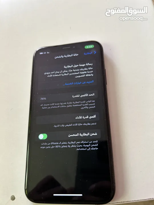 أيفون xr مستعمل بحالة الوكالة فقط بحاجة تغير زجاجة خلفية