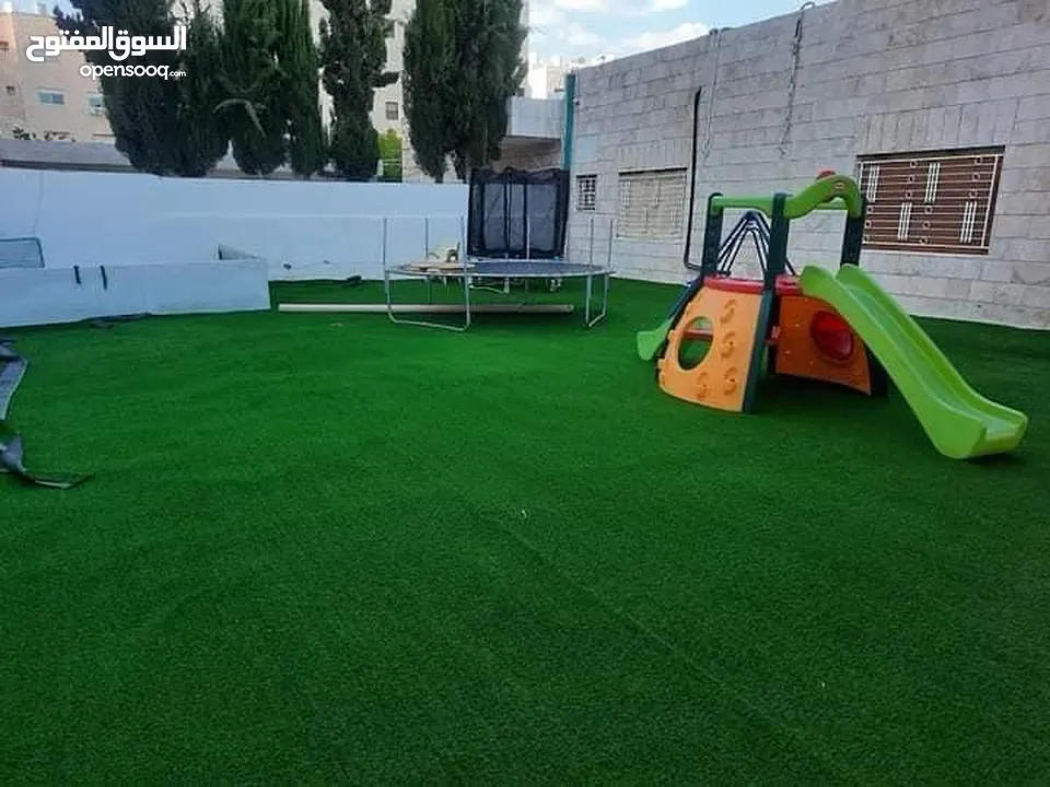 عشب ونجيل صناعي  باقل الاسعار واعلى المواصفات  بلجيكي  فيتنامي  صيني  اردني  اماراتي  خامات والوان