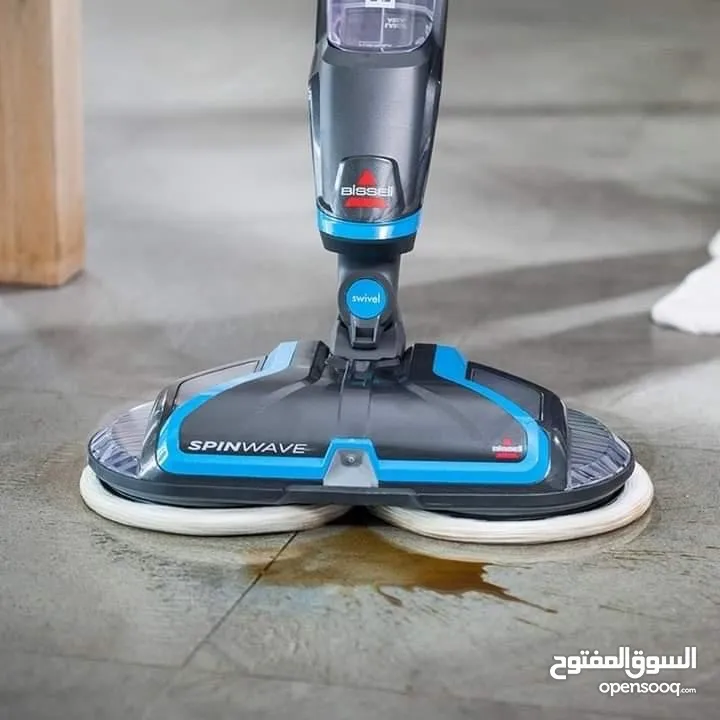 جهاز تنظيف ارضيات Bissell استعمال خفيف spin wave mop بسعر مناسب