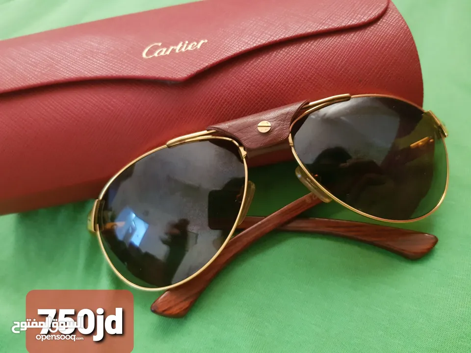 نظارة كارتير خشب ، ونظارات ريبان أمريكي ، تيفاني شمسية Cartier ray-ban tiffany SUNGLASSES