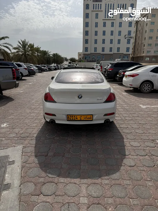 للبيع BMW 630i كوبيه بحالة جيدة ( من السيارات المميزة النادرة )