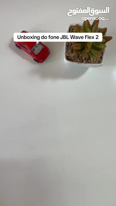 سماعة من ماركة JBL النوع : JBL wave flex2 الطراز الجديد الأصلي بسعر ممتاز
