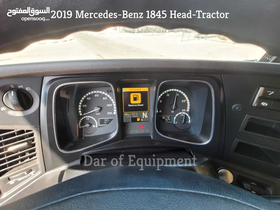 Mercedes-Benz Actros 1845 4x2 Tractor Head - 2019