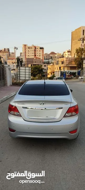 هونداي اكسنت ديزل 2014 اربعه غيار نخب اول بسعر 45000 ألف نقدا بدل وارد