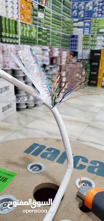 اسلاك شبكه خارجي Cat 6 نحاس صافي