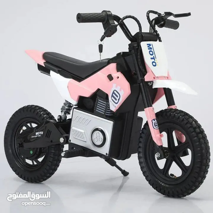 متور شيتح 24V هيكل معدني بجودة عالية ومتانة ممتازة 2 ماتور لقوة وأداء أعلى  عجلات هواء