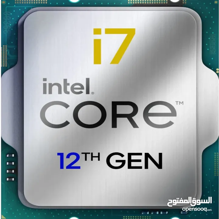 معالج جيمنج انتل كور اي 7 الجيل 12 - INTEL CORE i7 12700F 12 CORES - 20 THREADS GAMING CPU TRAY