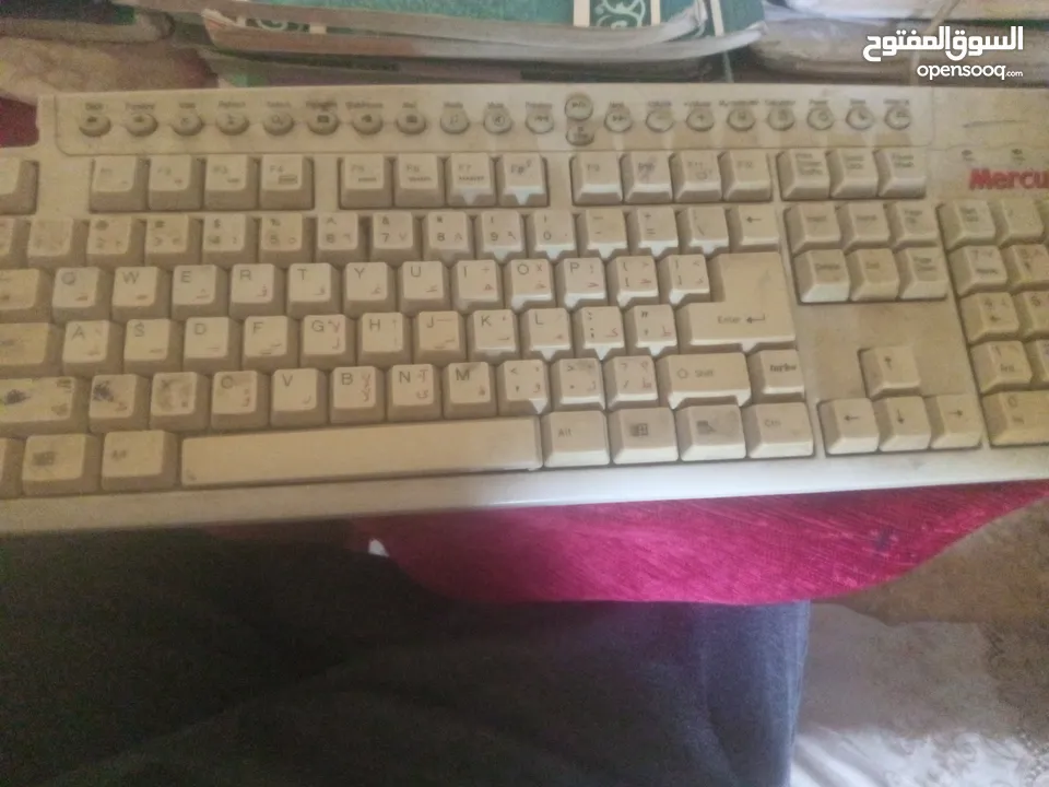 كمبيوتر hp مع ماوس جيمنج