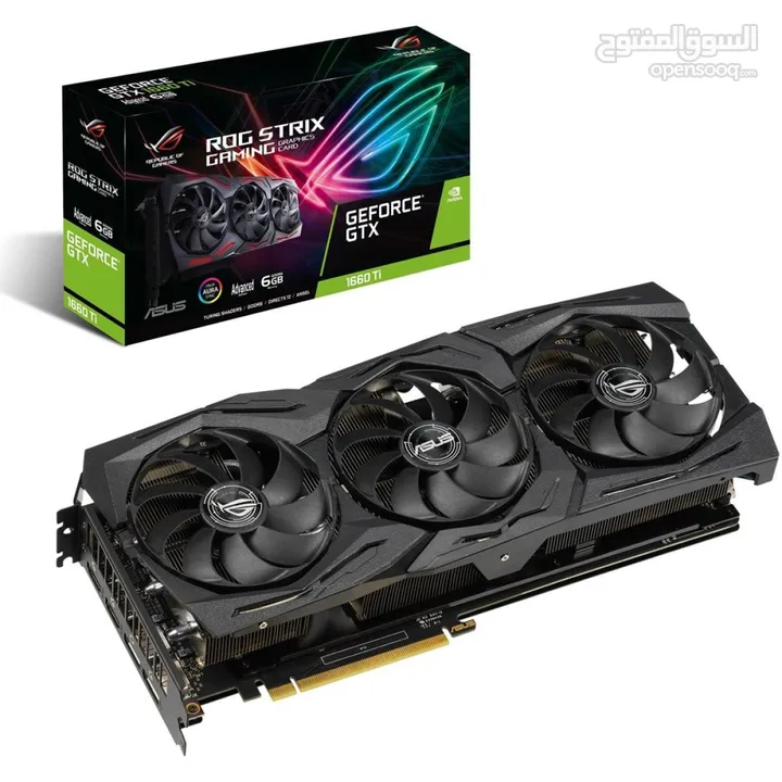 Gtx 1660 ti Rog Strix Asus
