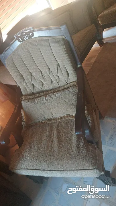 طقم كنب ضيوف 7مقاعد