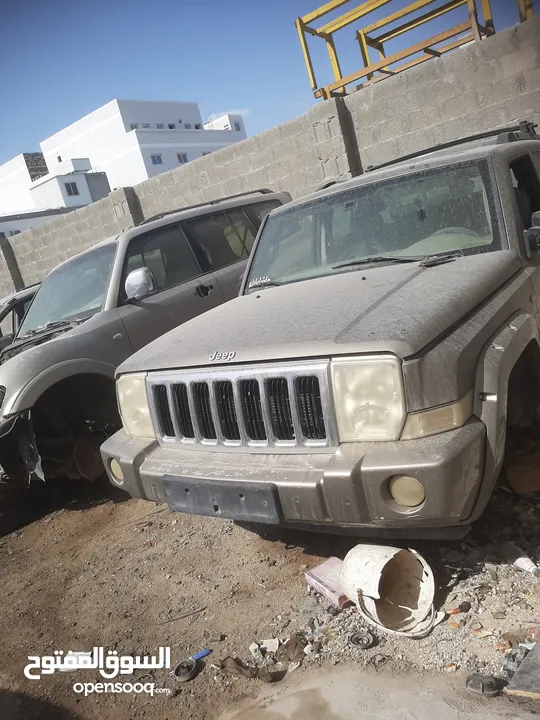 jeep commander madel 2007 second hand spare parts available