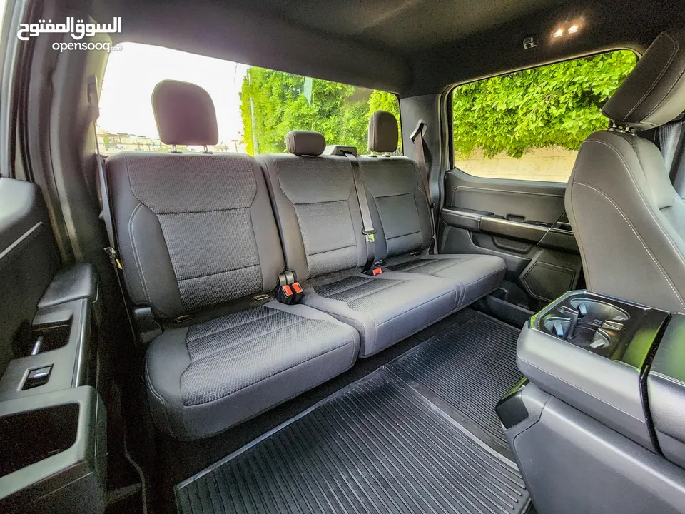 Ford F150  Xlt Sport 3.5L V6 PowerBoost Hybrid 4X4 2021/ فورد هايبريد جمرك جديد