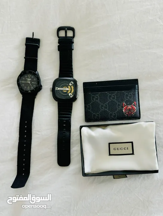 7Friday+Seiko+Gucci  قطع اصليه المستخدم الاول