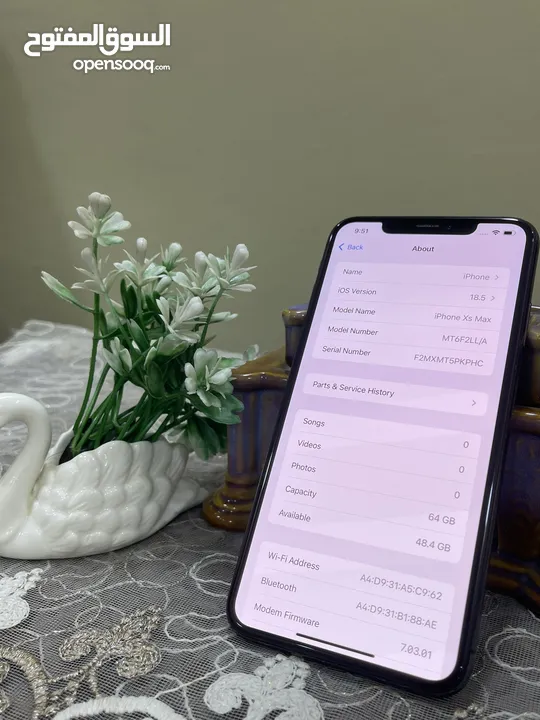 iPhone XS MAX مش مفتوح بحالة الوكالة