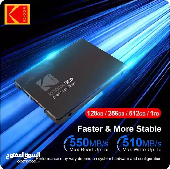هاردسك  256 GB ssd سرع جهازك عشر اضعاف لاجهزة اللاب توب والكمبيوتر المكتبي والبلايستشن وشوف الفرق