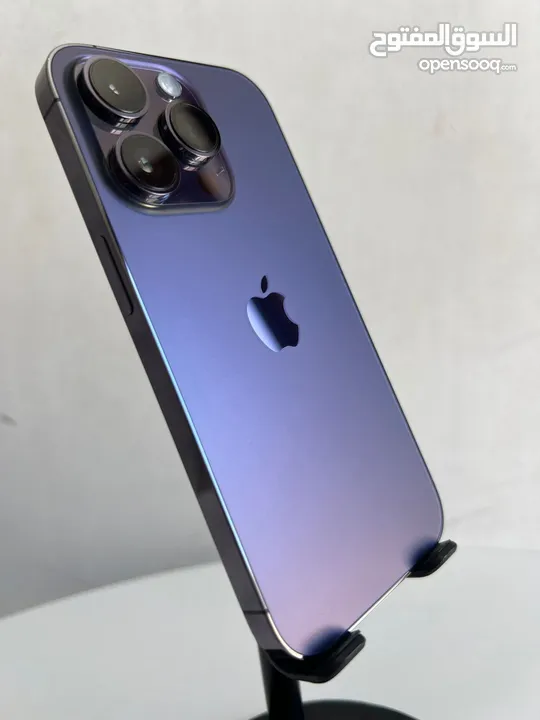 Iphone 14 pro 128 Gb ايفون 14 برو 128 جيجا لون نهدي الجهاز ولا غلطه بحال الجديد وكاله  بطاريه 88%