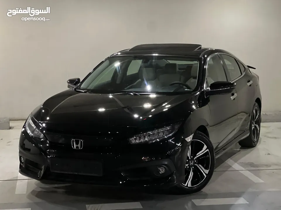 هوندا سيفيك RS وارد وصيانة الوكالة فحص كامل  اعلى صنف جميع الاضافات