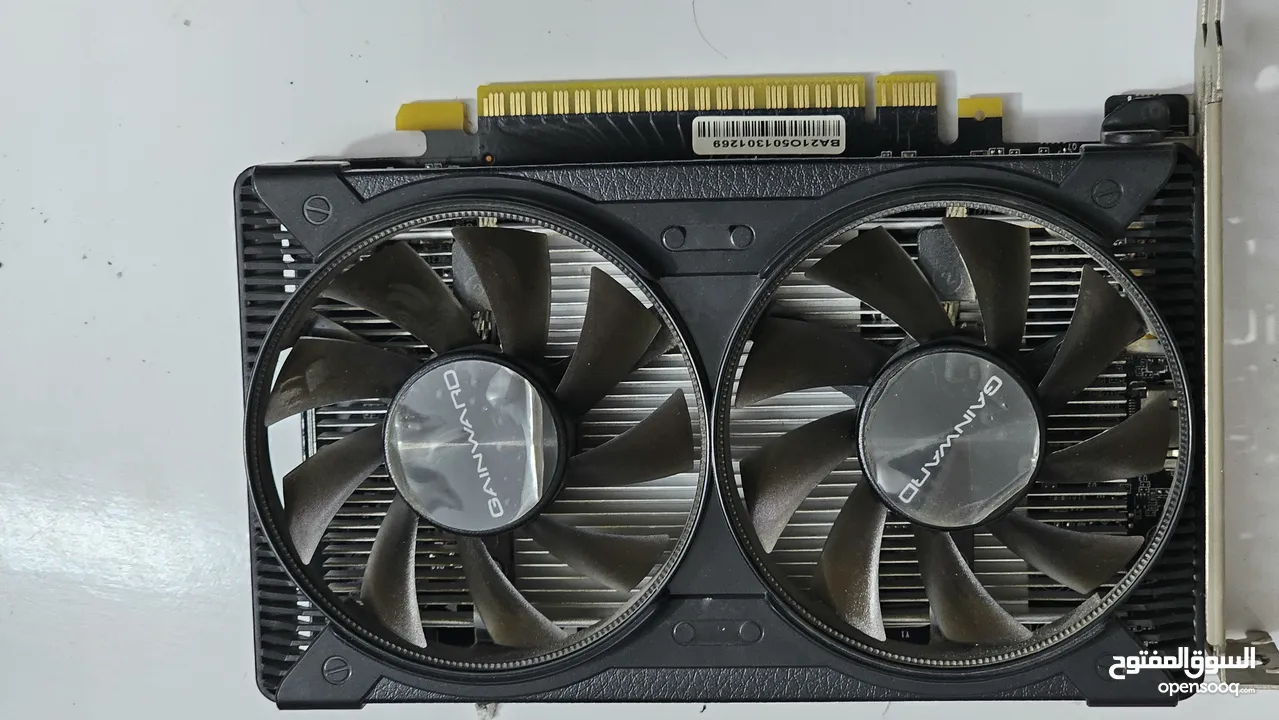 Gtx 1650 4g ddr5 gainward  2fan السعر 110 الف  .. Gtx 1650 super 4gb pny 1fan 130 الف .. ملاحظة ثنين