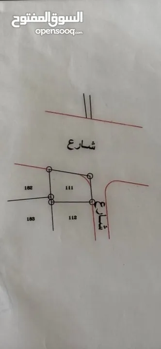 قطعة أرض للبيع في الحصن حوض المزاهر
