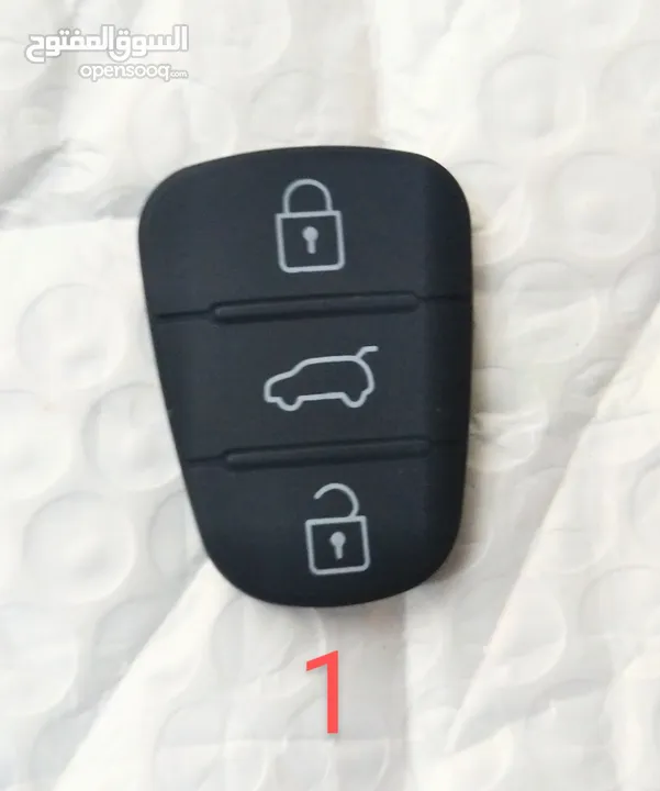 كبسات ريموت مفاتيح هيونداي و كيا kia , Hyundai key remote rubbers