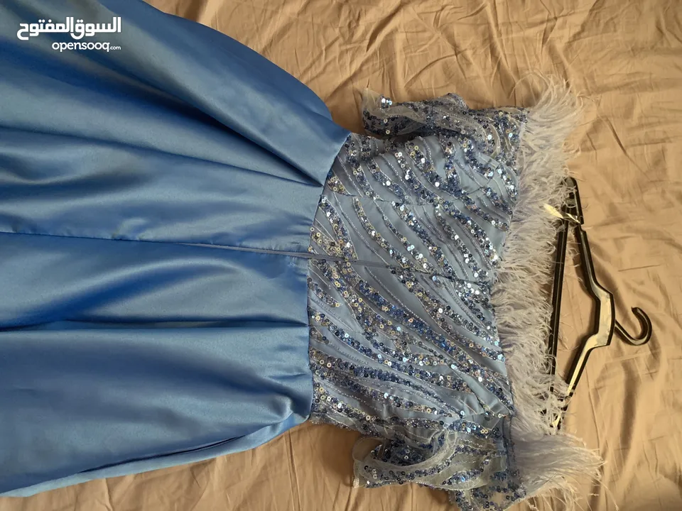 فستان سواريه ازرق