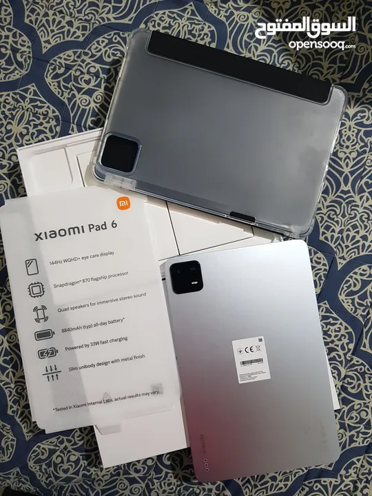 Xiaomi Pad 6  الذاكرة 256 الرام 8